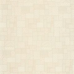   Tatami által inspirált geometrikus harmonikus mikrominta homokszín és bézs tónus irizáló díszítésű vonalak tapéta