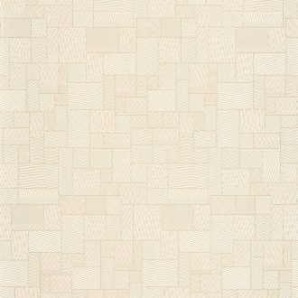   Tatami által inspirált geometrikus harmonikus mikrominta homokszín és bézs tónus irizáló díszítésű vonalak tapéta