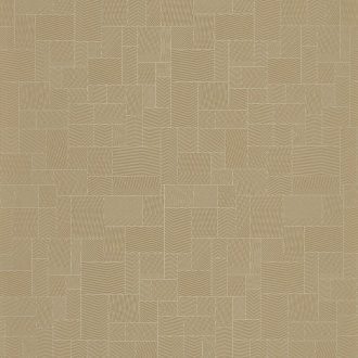   Tatami által inspirált geometrikus harmonikus mikrominta zsinegbarna és szürkésbézs tónus irizáló díszítésű vonalak tapéta