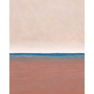   Spirituális utazás a bolíviai Laguna Colorado-hoz "M" méret gyöngyház égbolt rózsaszín tó és kék laguna falpanel