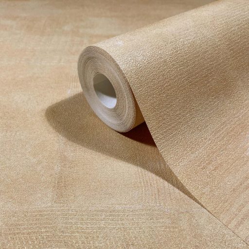 Háromdimenziós patchwork fantázia rács és ecsetvonás struktúrával nude/meleg homokszín tónus tapéta