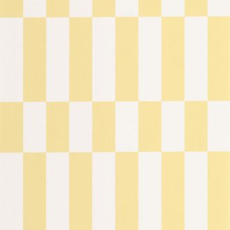   Tipikus amerikai "Diner" geometrikus grafikus motívum krémfehér és citromsárga tónus tapéta