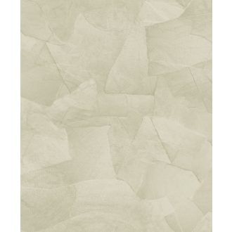   Meszelt fal hatást keltő véletlenszerűen összeragasztott papírlapok 3D mintája gittszín /zöldesszürke/ tónus tapéta