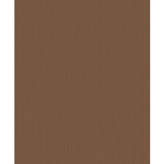   Csomagolóanyag a falakra! Megerősített keskeny csíkos /bordázott/ mikrominta kakaóbarna tónus tapéta