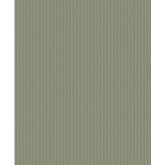   Csomagolóanyag a falakra! Megerősített keskeny csíkos /bordázott/ mikrominta erdőzöld tónus tapéta