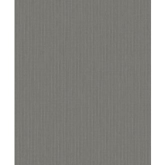   Csomagolóanyag a falakra! Megerősített keskeny csíkos /bordázott/ mikrominta halvány antracit tónus tapéta