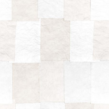 Betekintés a papírkészítés folyamatába - papírlapok szárítása kollázs kompozíció "L" fehér bézs szürke tónusok falpanel/digitális nyomat