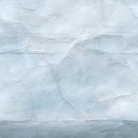 Szabad asszociáció! Gyűrt hajtogatott papírkompozíció - tenger köd égbolt vagy táj? "M" világoskék fehér szürke kék falpanel/digitális nyomat