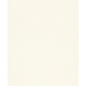   Finoman csillogó ezüst fénypontok egyszínű krémfehér tapéta