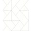 Geometriai formák vonalas minimalista mintája krém/krémfehér és faszénfekete tónus tapéta