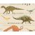 As-Creation Boys & Girls 6, 93633-1 Gyerekszobai dinoszauruszok bézs szines tapéta