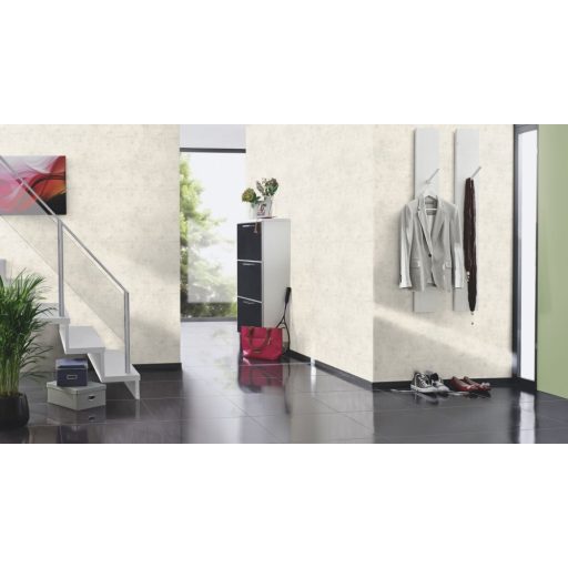 Rasch Factory IV  939507 Natur/Ipari design Koptatott beton minta krémfehér szürke tapéta