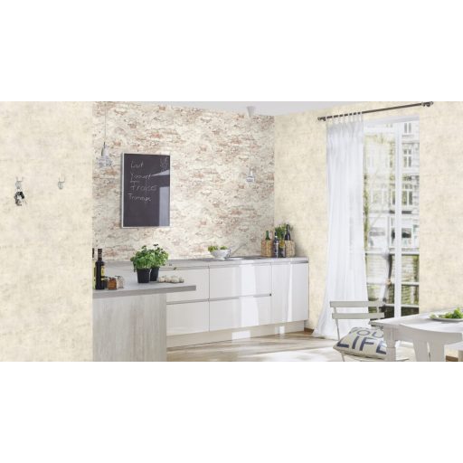 Rasch Factory IV 939514 Natur/Ipari design  Koptatott beton minta szürkésfehér szürke bézs tapéta