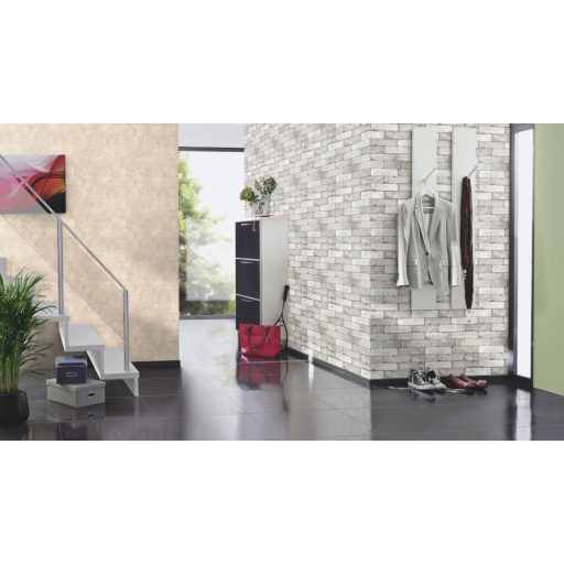 Rasch Factory IV 939538  Natur/Ipari design Koptatott beton minta szürke szürkésbarna tapéta