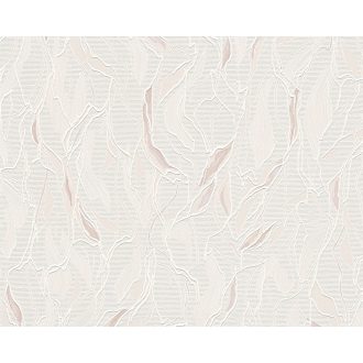   As-Creation Creation OK 6, 94447-3 Absztrakt strukturált hullámminta krém elefántcsont barack fémes hatás tapéta