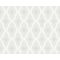 Textil és a klasszikus szímbiózusa - káróminta modern átiratban krémfehér/fehér és szürke tónus finom fémes fény tapéta