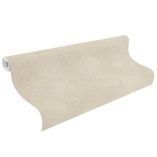 Finom és egyenletes csillámfelhordású egyszínű "WOW" minta szürke tónus tapéta