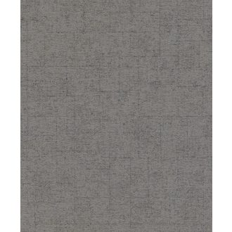   Természetes sötétszürke és antracit árnyalatú textilhatású design enyhe arany kiemelés tapéta