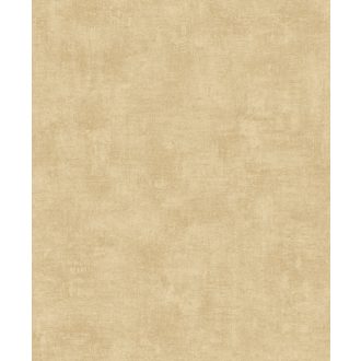   Textil háttéren beton/vakolat minta sárga és sárgásbézs tónus tapéta