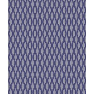 Grandeco Fusion A25005  grafikus kék szürkéskék tapéta