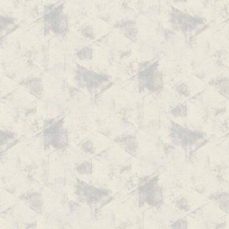 Grandeco Phoenix A48501 Geometrikus grafikus akvarell megjelenítés törtfehér szürke ezüst tapéta