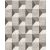 Grandeco Phoenix A48702 Geometrikus grafikus 3D törtfehér krémfehér szürkésbézs szürke barna tapéta