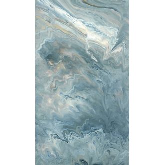   Grandiózus és sokrétű márvány mintázat kék türkiz fehér és sárga tónus falpanel/digitális nyomat
