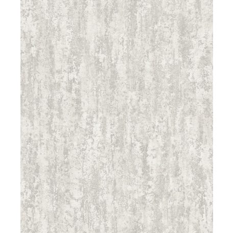 Természetes erősen kopott strukturált beton/kő mintázat fehér szürkésfehér és világosszürke tónus tapéta