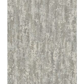   Természetes erősen kopott strukturált beton/kő mintázat szürkésbézs szürke és szürkésbarna tónus tapéta