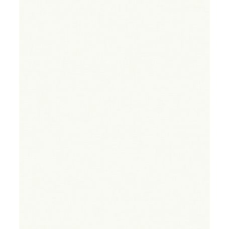 Strukturált textilhatású egyszínű minta fehér/törtfehér tónus tapéta