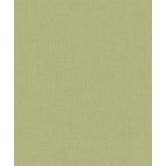   Strukturált textilhatású egyszínű minta zöld/sárgászöld tónus tapéta