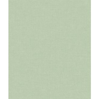   Strukturált textilhatású egyszínű minta zöld/világoszöld tónus tapéta