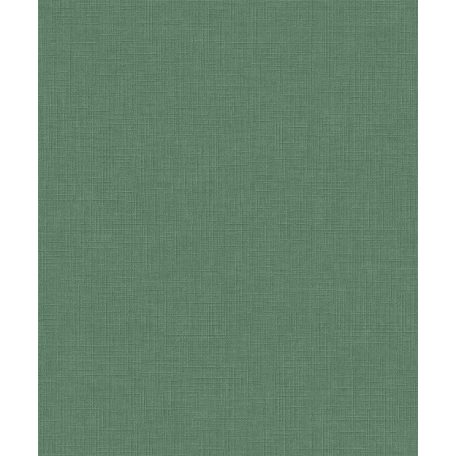 Strukturált textilhatású egyszínű minta zöld/kékeszöld tónus tapéta
