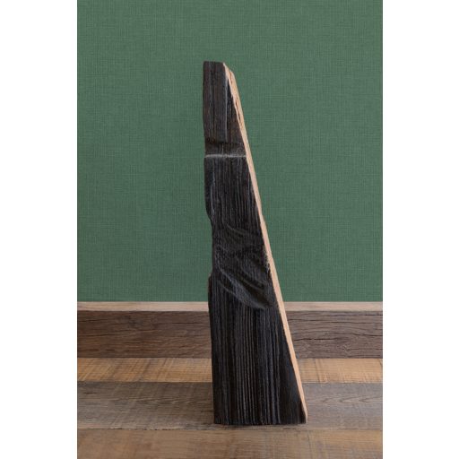 Strukturált textilhatású egyszínű minta zöld/kékeszöld tónus tapéta