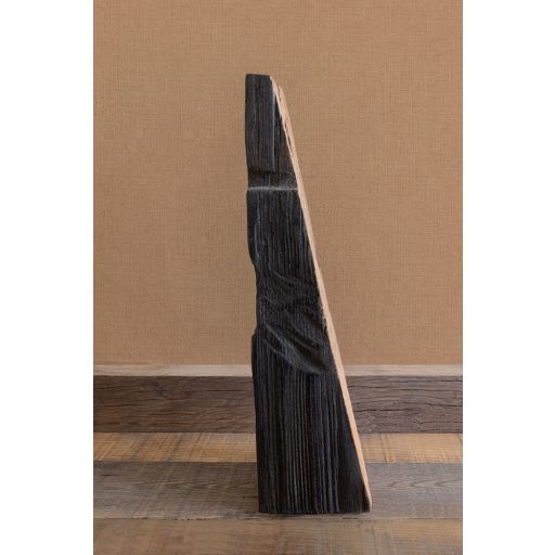 Strukturált textilhatású egyszínű minta fáradt narancs tónus tapéta