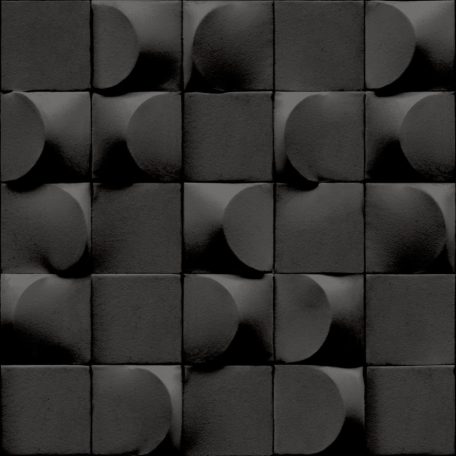 Decoprint Affinity AF24521 Geometrikus Grafikus háromdimenziós hatású sötétszürke fekete tapéta