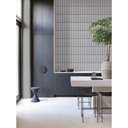 Decoprint Affinity AF24540 Natur Grafikus háromdimenziós minta szürke árnyalatok fekete tapéta