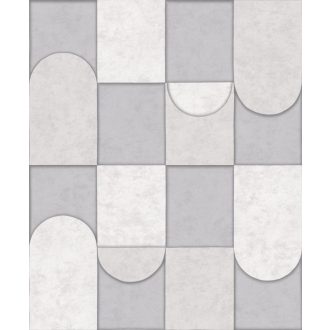   Decoprint Affinity AF24553 Geometrikus grafikus design minta világosszürke szürke szürkésbézs tapéta