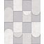 Decoprint Affinity AF24553 Geometrikus grafikus design minta világosszürke szürke szürkésbézs tapéta