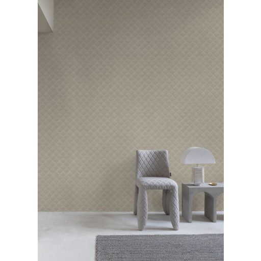 Decoprint Affinity AF24560 Geometrikus Grafikus pasztell anyaghatású megjelenés 3D bézs és világosbarna árnyalatok tapéta