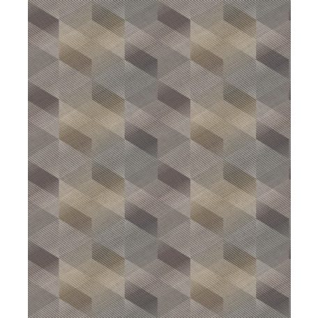 Decoprint Affinity AF24584 Geometrikus Grafikus színátmenetes rombuszminta bézs szürke barna tapéta
