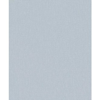   Természetes lenvászon textúra Nobacoat® bevonattal (antibakteriális) olvadó hószürke/ezüstös-kék tónus tapéta