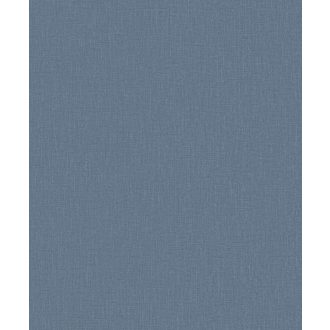   Természetes lenvászon textúra Nobacoat® bevonattal (antibakteriális) acélkék/ködös porcelánkék tónus tapéta