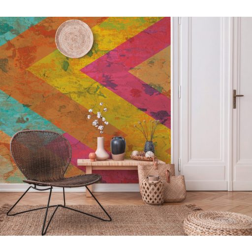 As-Creation Metropolitan Stories II, DD118826 Grafikus szines "cikk-cakk" minta falpanel