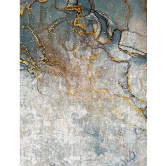   As-Creation Metropolitan Stories II, DD118829 Natur márványozott élethű kőmintázat szürke arany kék falpanel