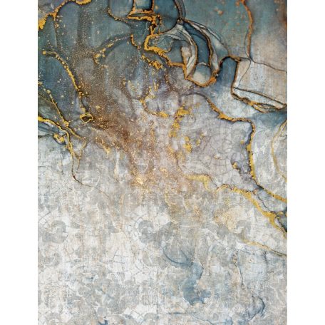 As-Creation Metropolitan Stories II, DD118829 Natur márványozott élethű kőmintázat szürke arany kék falpanel