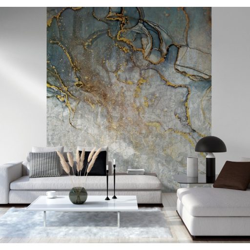 As-Creation Metropolitan Stories II, DD118829 Natur márványozott élethű kőmintázat szürke arany kék falpanel
