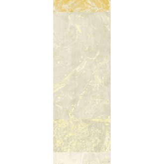   Nagyformátumú márványlapok lélegzetelállító mintája szürkésfehér szürke és aranysárga tónus falpanel