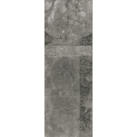Nagyformátumú márványlapok lélegzetelállító mintája szürke sötétszürke és antracit tónus falpanel
