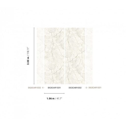 Otthonából fényűző palotát...! Carrarai márvány mintázat fehér szürkésfehér és gyönyház tónus falpanel